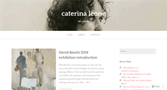 Desktop Screenshot of caterinaleone.com